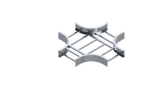 Rendering of ladder tray horizontal cross