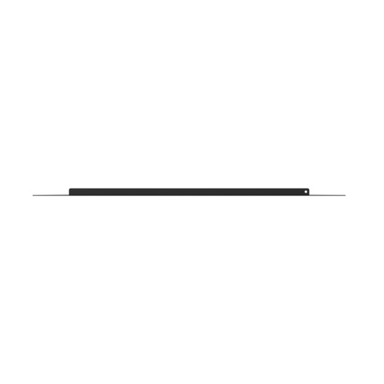 MM20BDC30-B Side view of 30 in MM20 Base Cust Cover - Black