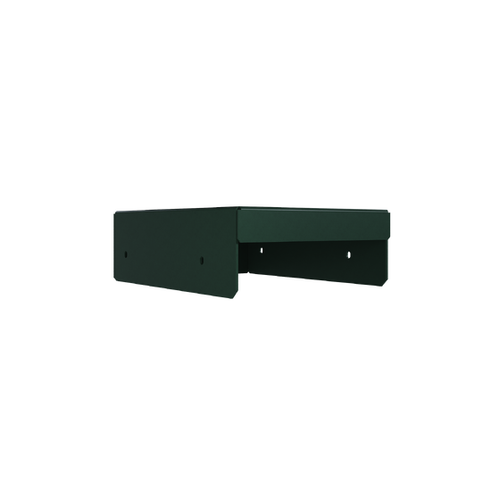 Power Pedestal Device Plate Right Angled