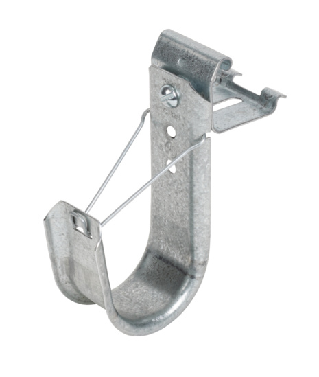 Snap-On J-Hook to Wire Mesh Tray