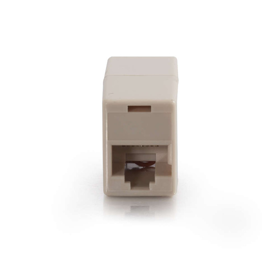 RJ45 8-pin Modular Crossed Inline Coupler