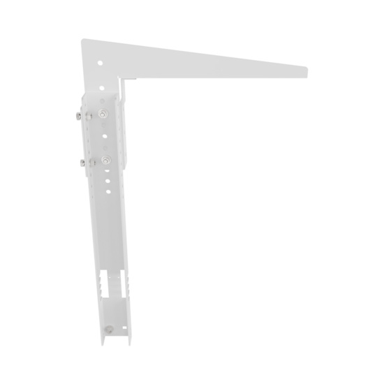 Assembled Inside Straight Tilted Toward - Mighty Mo 20 Starline Busway Mounting Bracket, White (MM20BUSMB12-W)