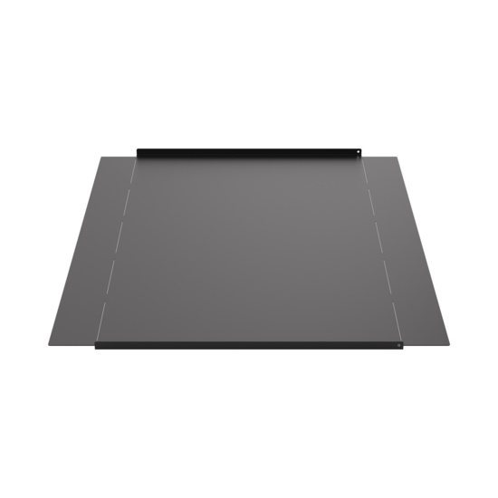 MM20BDC30-B Side angled View of 30 in MM20 Base Cust Cover - Black