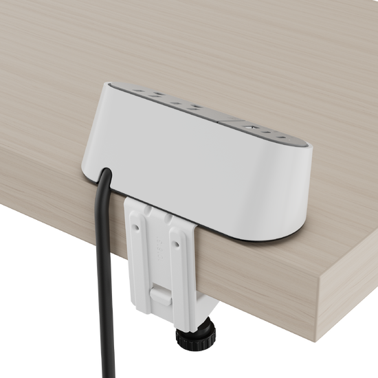 White 65W DPC Slim - Surface Mount Clamp On Installation