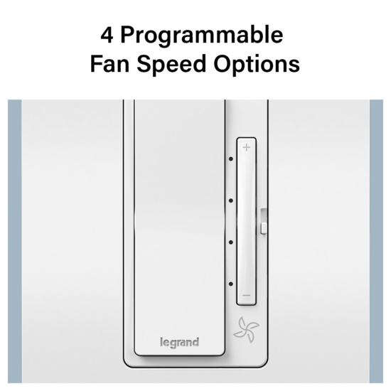Pair with wireless and wired remotes for 3 way control