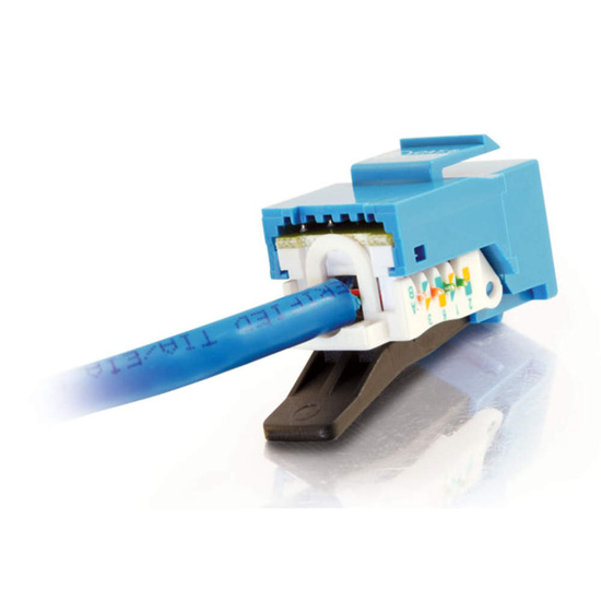 Cat5E RJ45 UTP Toolless Keystone Jack