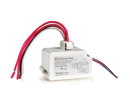 angled image of Power Pack, 120-277V, 50/60Hz, 24VDC, 225mA