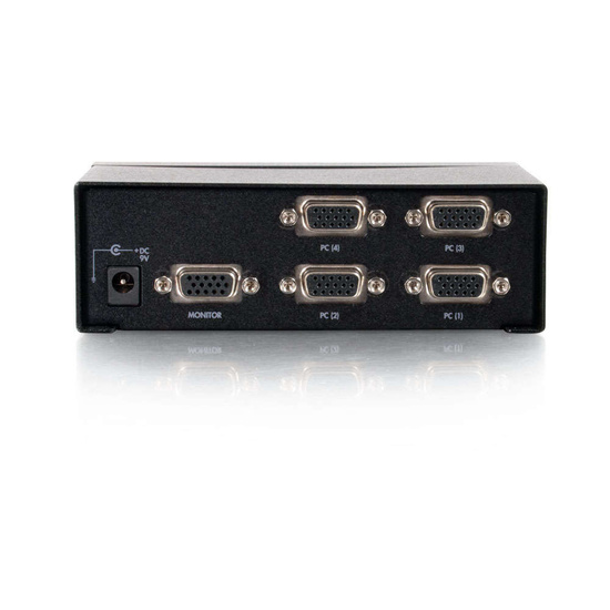 TruLinkÂ® 4-Port QXGA Monitor Switcher/Extender