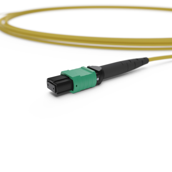 OS2 12 Fiber MPO Trunk Connector Trimetric