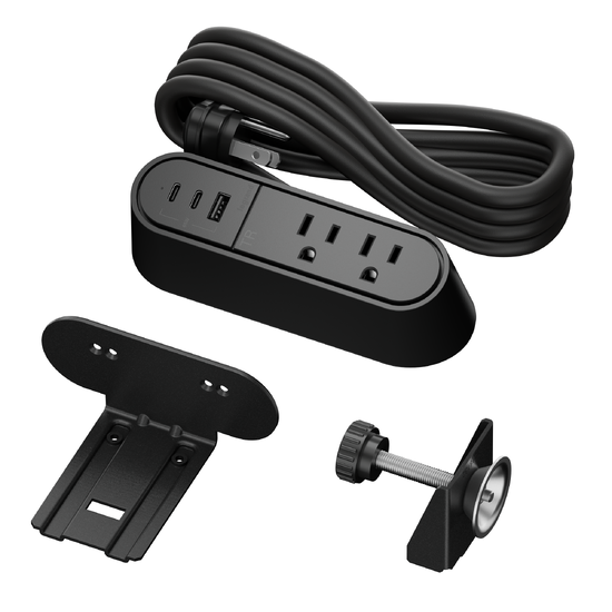 Black 65W DPC Slim with Included Mounting Equipment