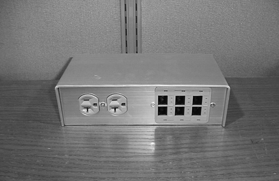 front image of lab bench work surface