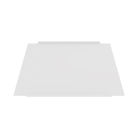 MM20BDC30-B Side angled View of 30 in MM20 Base Cust Cover - White