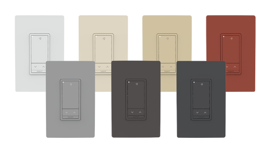 Group Image of the WSP Standard Switches in all available colors
