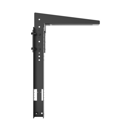 Assembled Inside Straight - Mighty Mo 20 Starline Busway Mounting Bracket, Black (MM20BUSMB12-B)