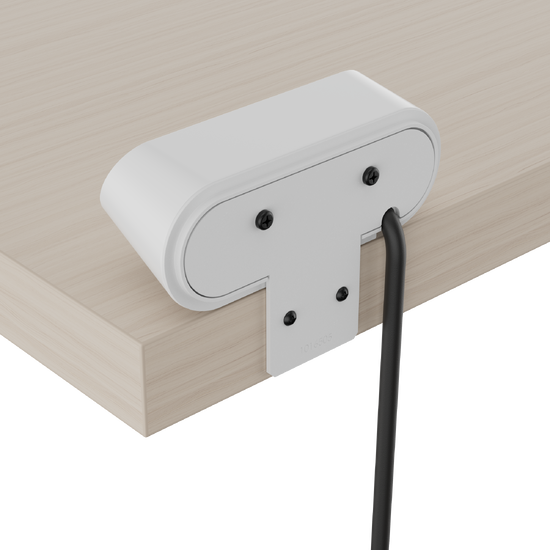 White 65W DPC Slim - Edge Mount Screw In Installation