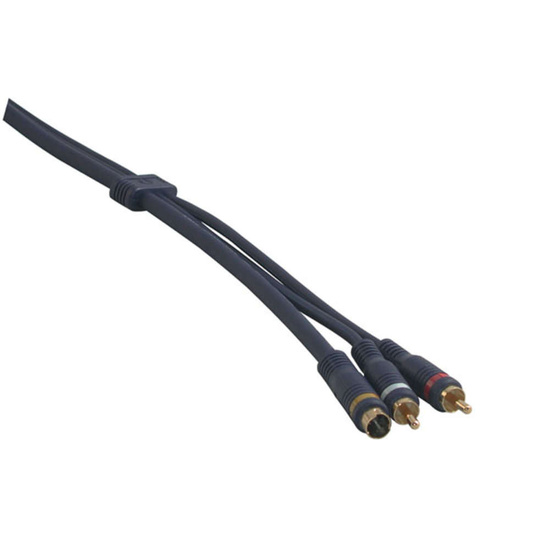 Velocityâ¢ S-Video and RCA Stereo Audio Cable
