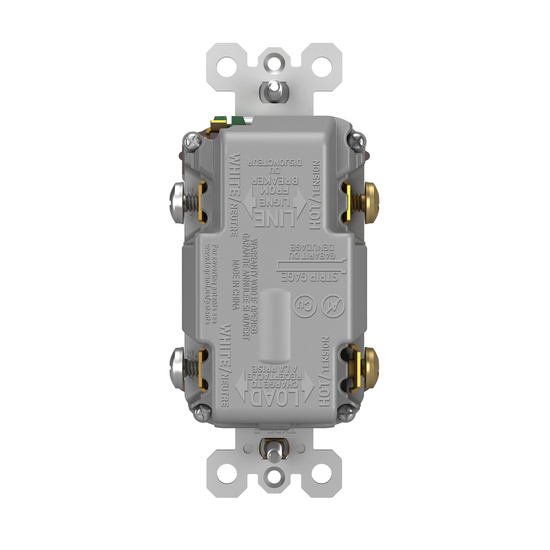 radiant Collection GFCI USB Type C/C Outlet in Dark Bronze